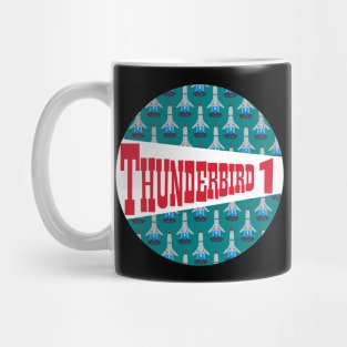 Thunderbird 1 Thunderbirds TV Original Series Scott Tracy Mug